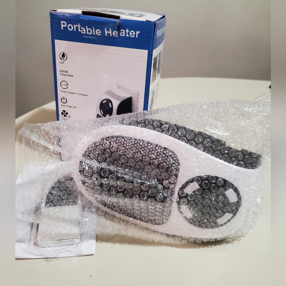 NIB Electric Portable Heater Plug in Wall Room Heating Mini - Picture 10 of 12